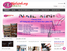 Tablet Screenshot of nailxinh.org